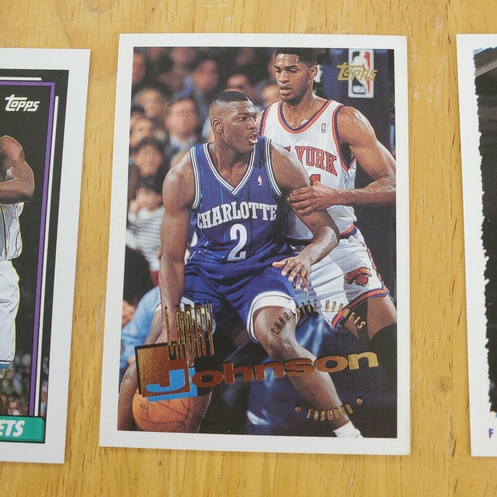 Larry Johnson 12 Different Cards Basketball 1991-92 Upper Deck 445 Top Prospects - Picture 12 of 13